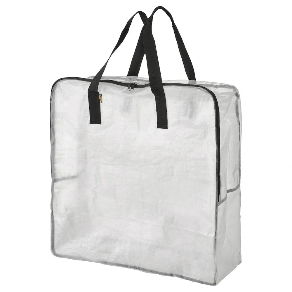 Set of 3 - Dimpa strong clear zipper storage bags